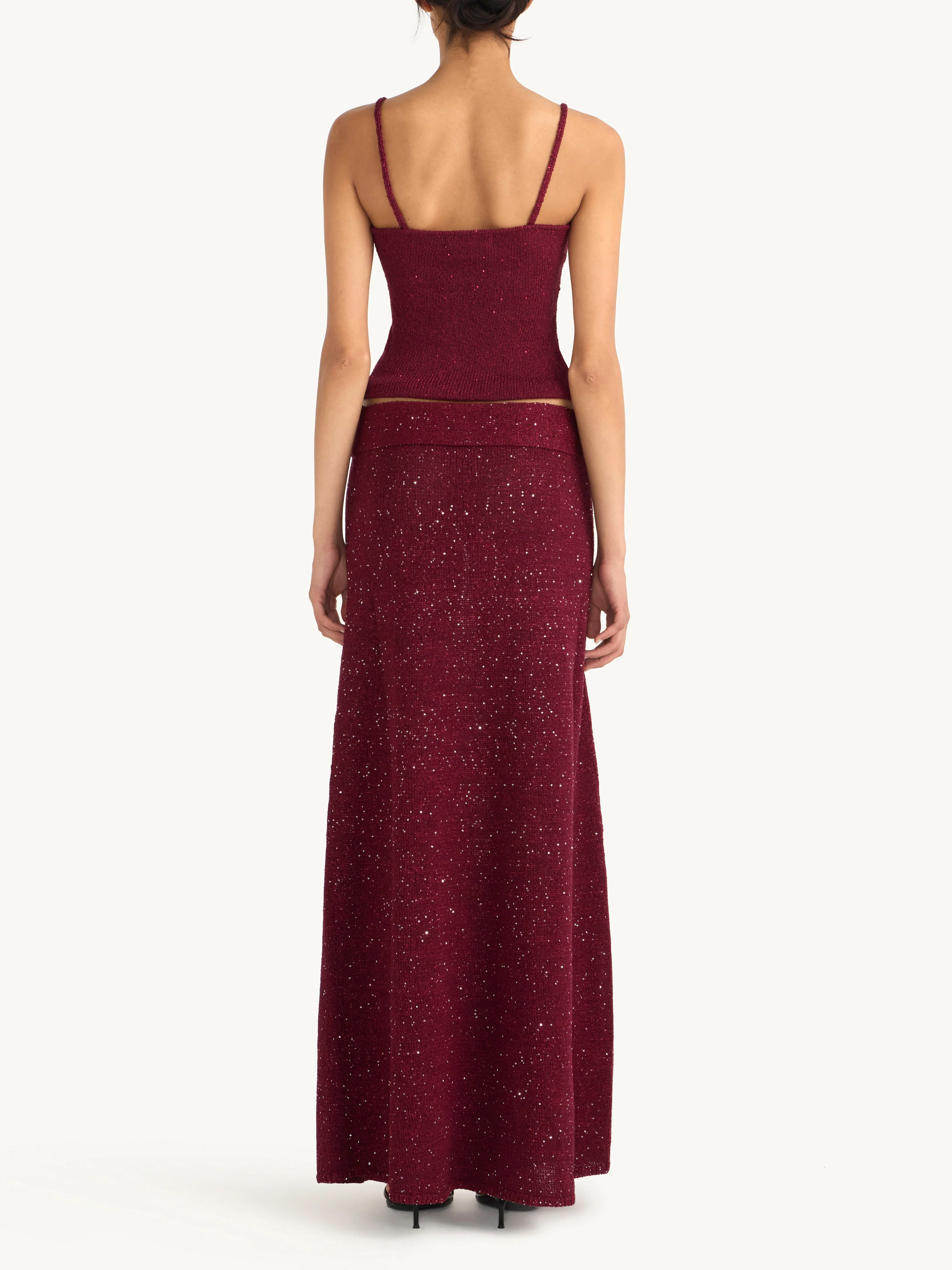 Alma Belted Skirt - Port Sequin - Image 5