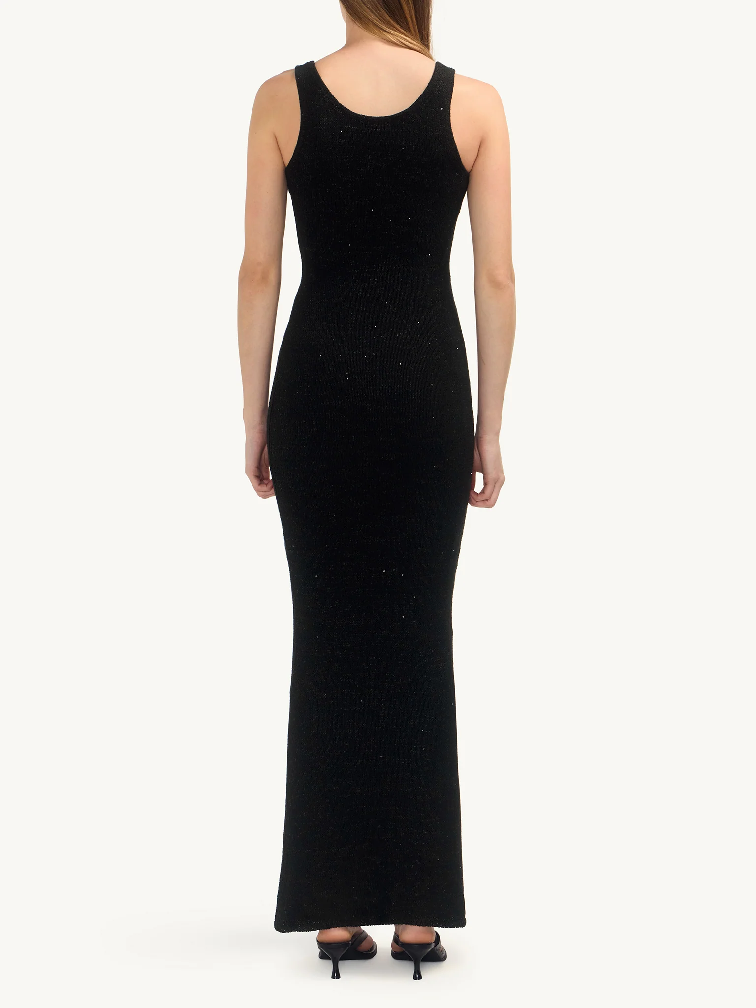 Ana Dress - Black Sequin - Image 4