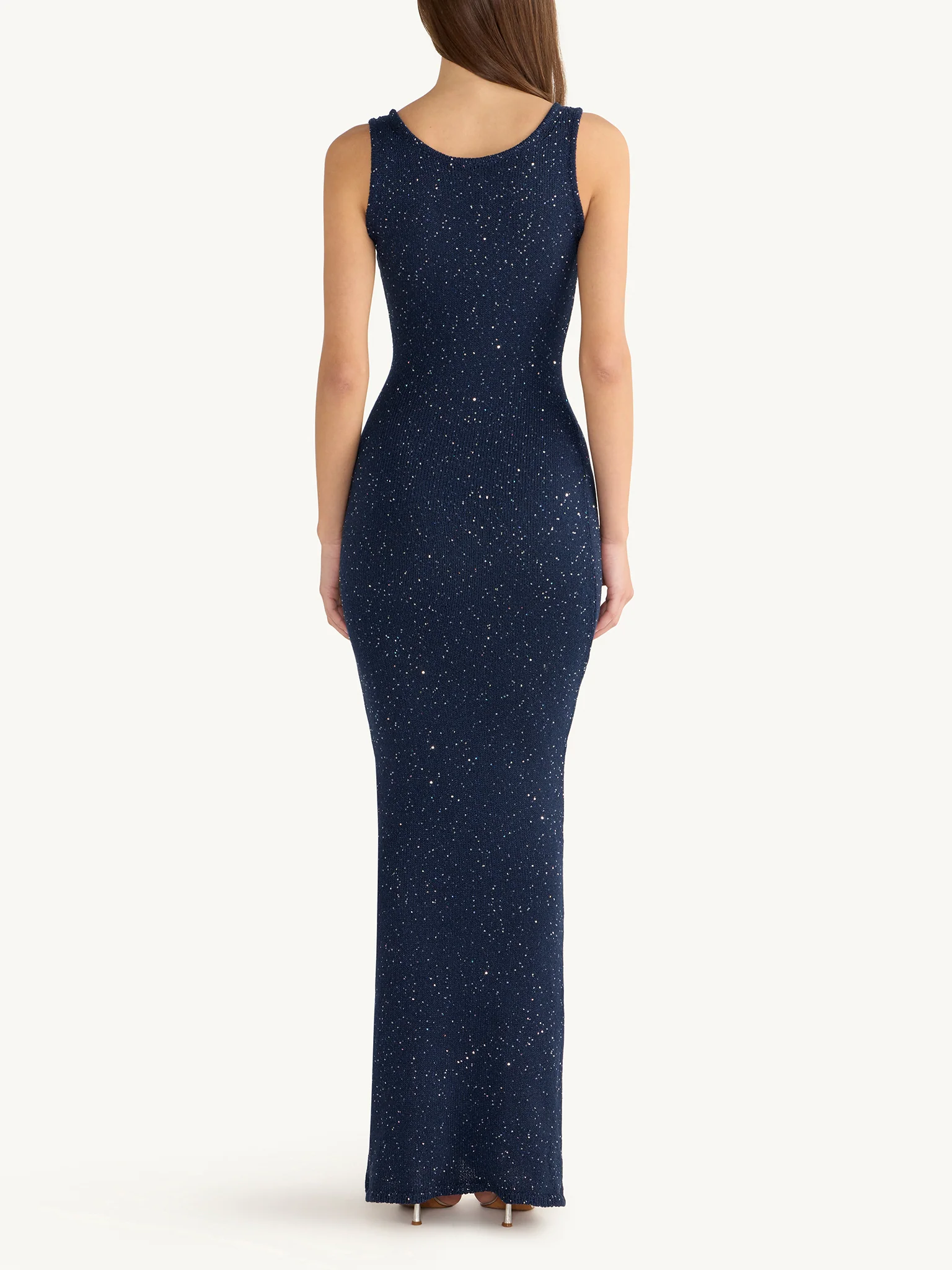 Ana Dress - Navy Sequin - Image 5