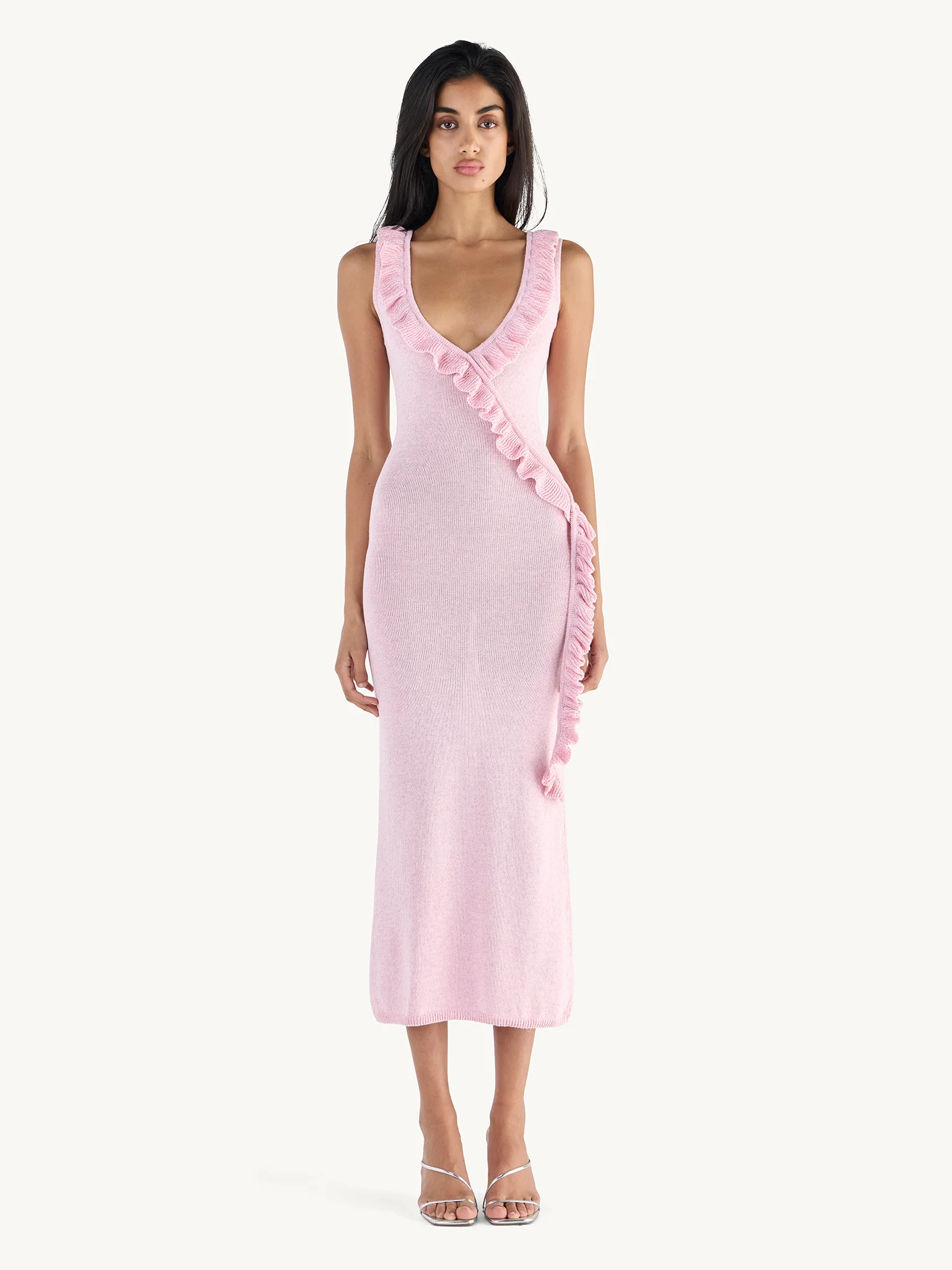 Antonella Maxi Dress - Pink Salt - Image 2