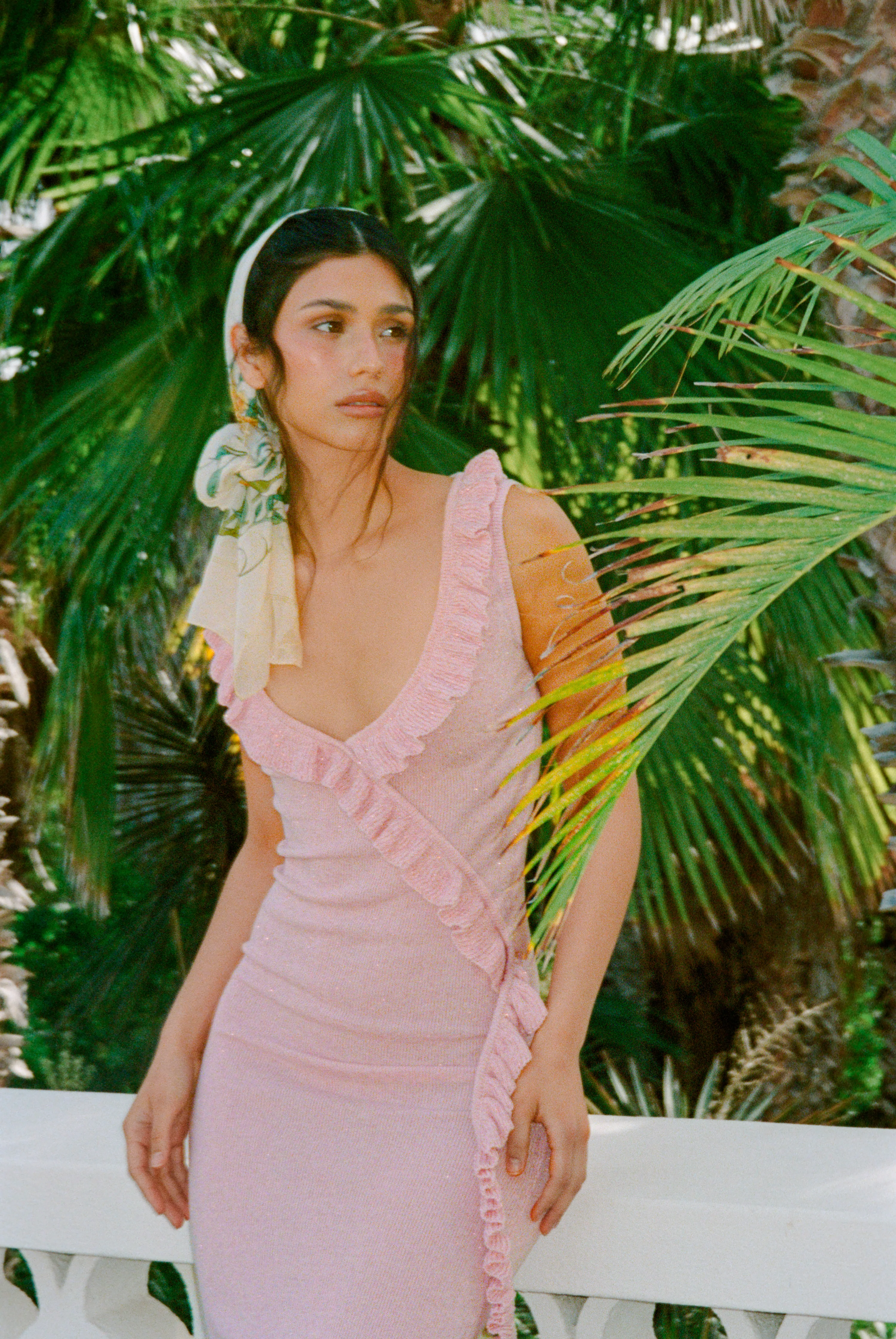 Antonella Maxi Dress - Pink Salt - Image 4