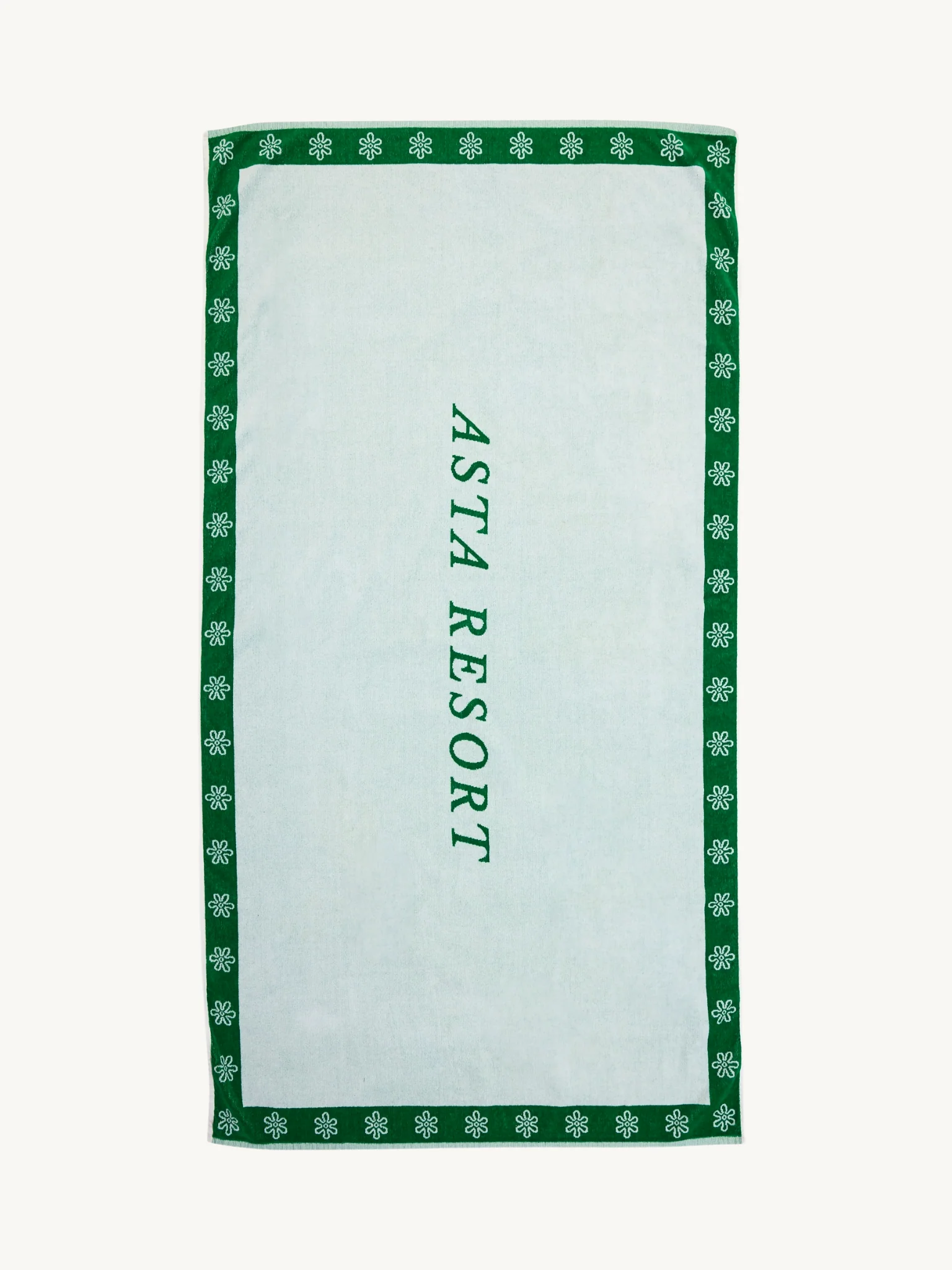 AR Border Jacquard Towel