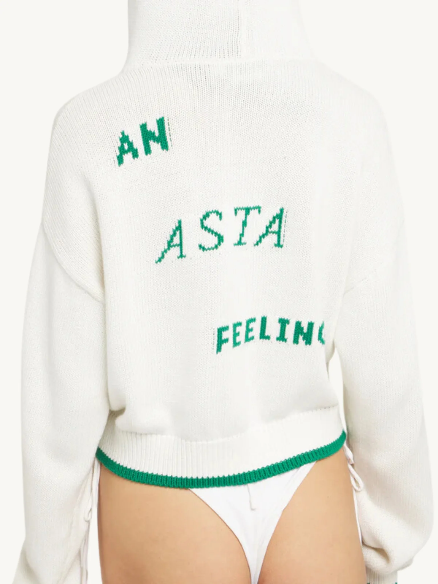 AR Club Hoodie Sweater - White - Image 6