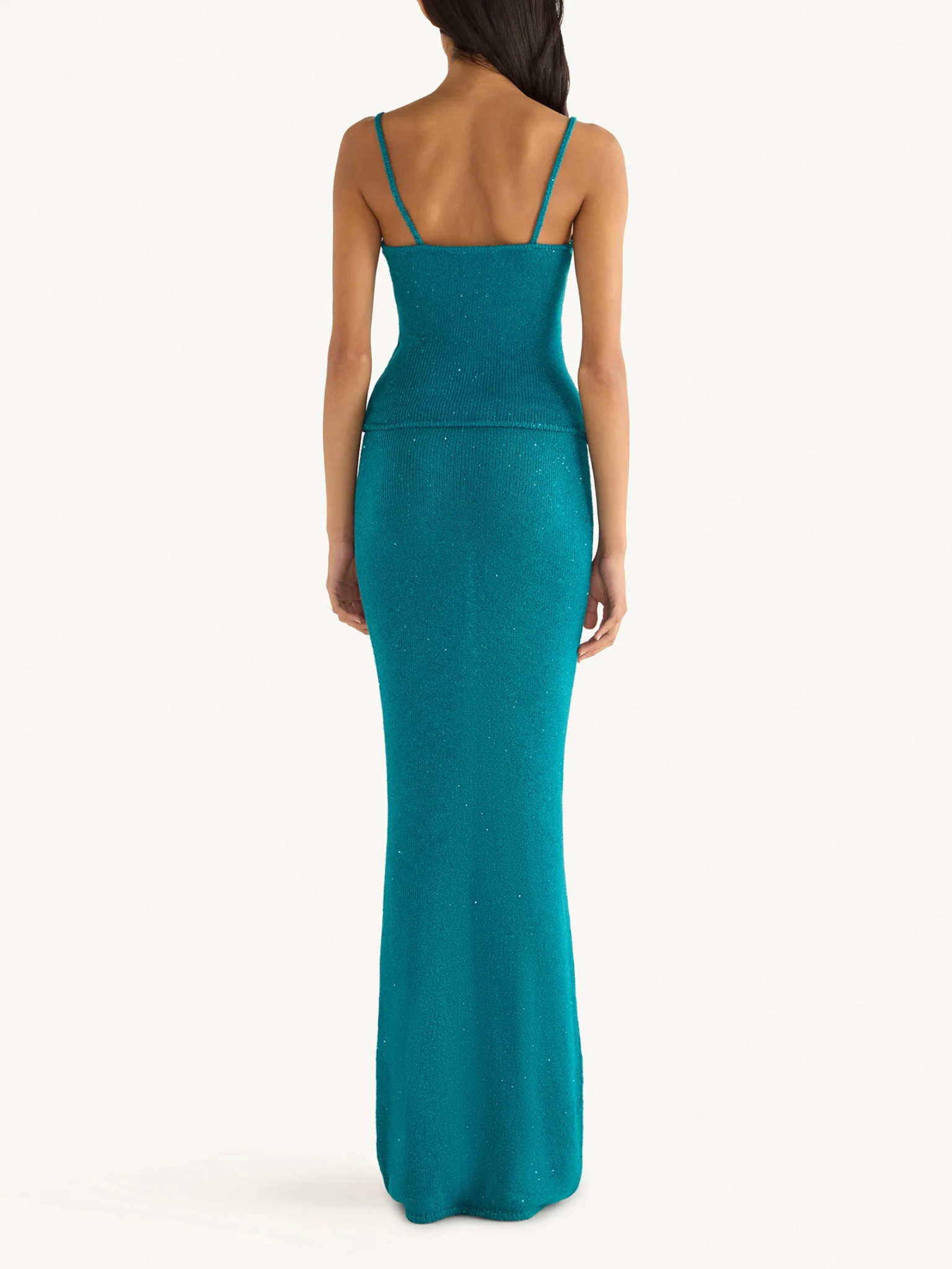 Carolina Camisole - Palm Green Sequin - Image 4
