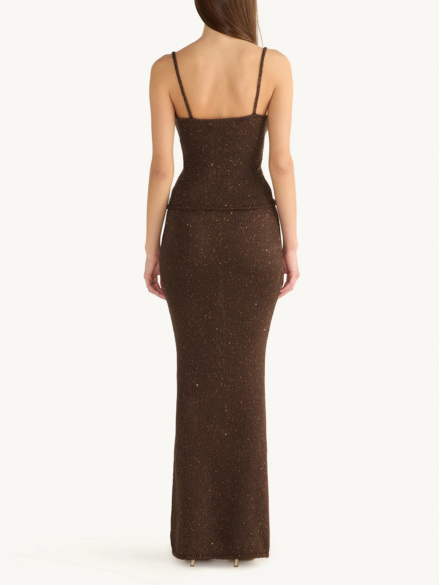Carolina Camisole - Dark Chocolate Sequin - Image 5