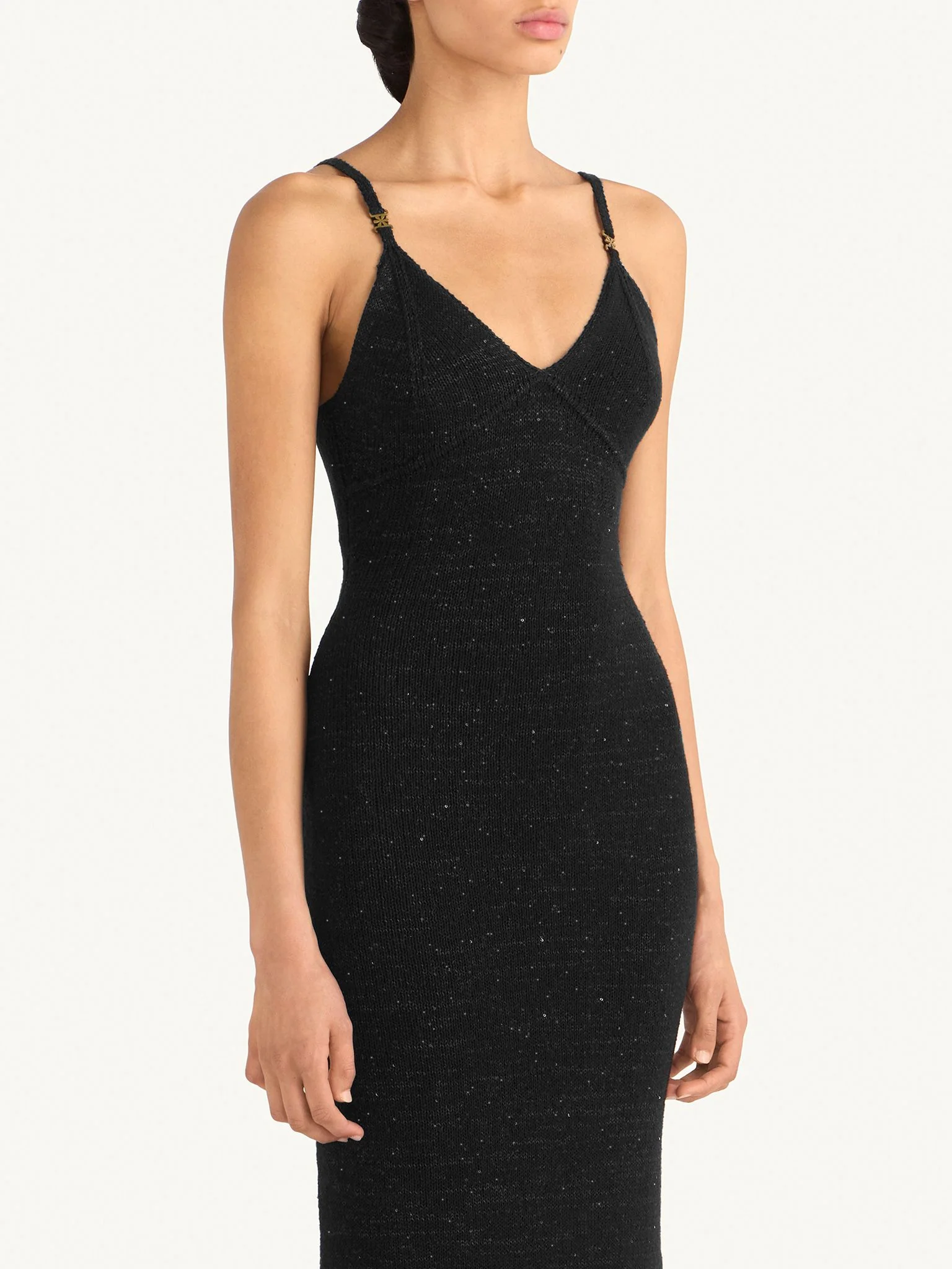 Delilah Dress - Black Sequin - Image 4