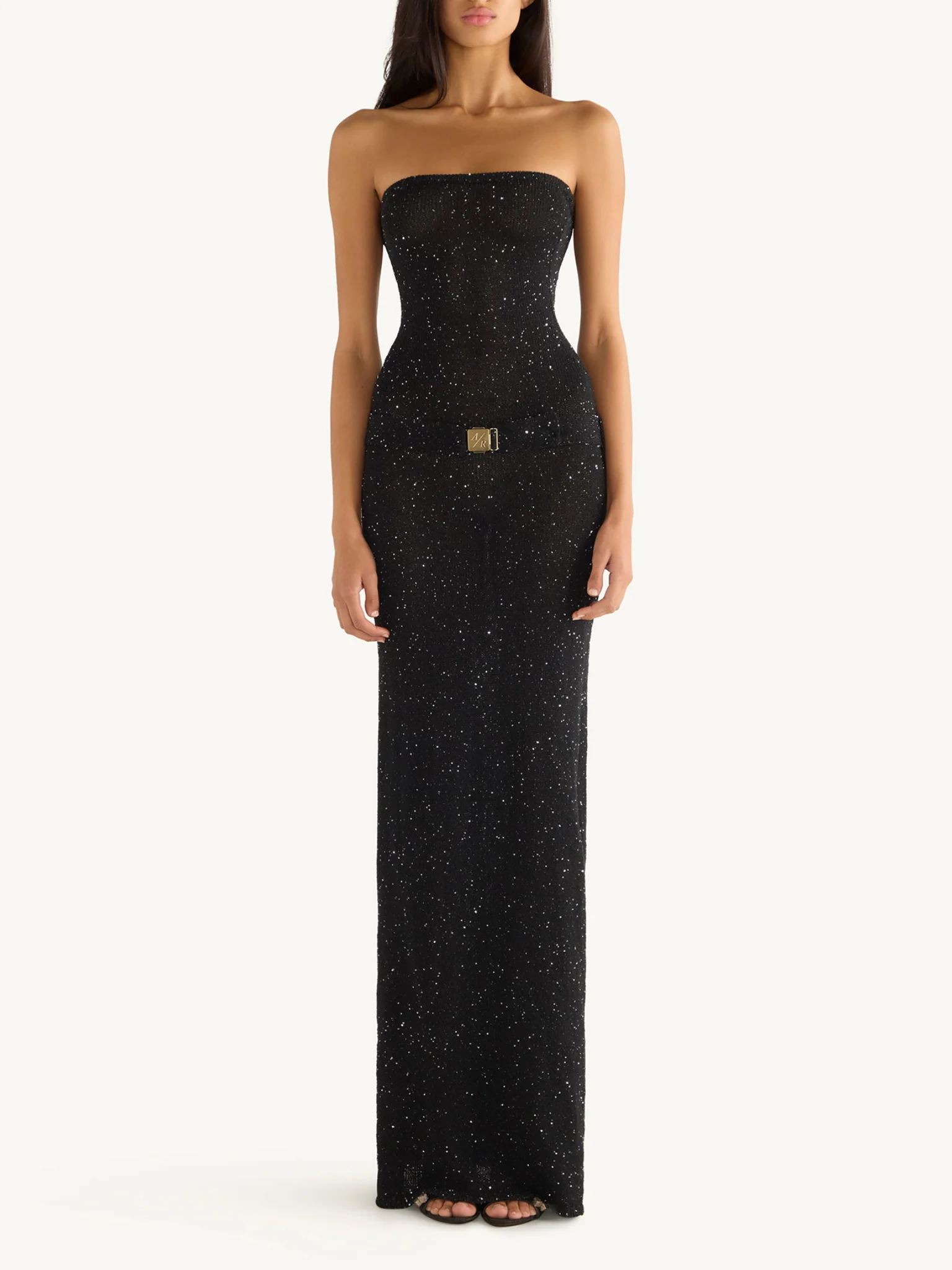 Gisele Dress - Black/Silver Sequin - Image 4