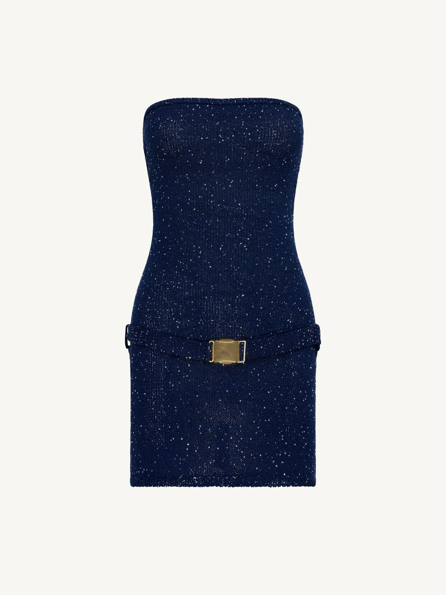 Gisele Mini Dress - Navy Sequin