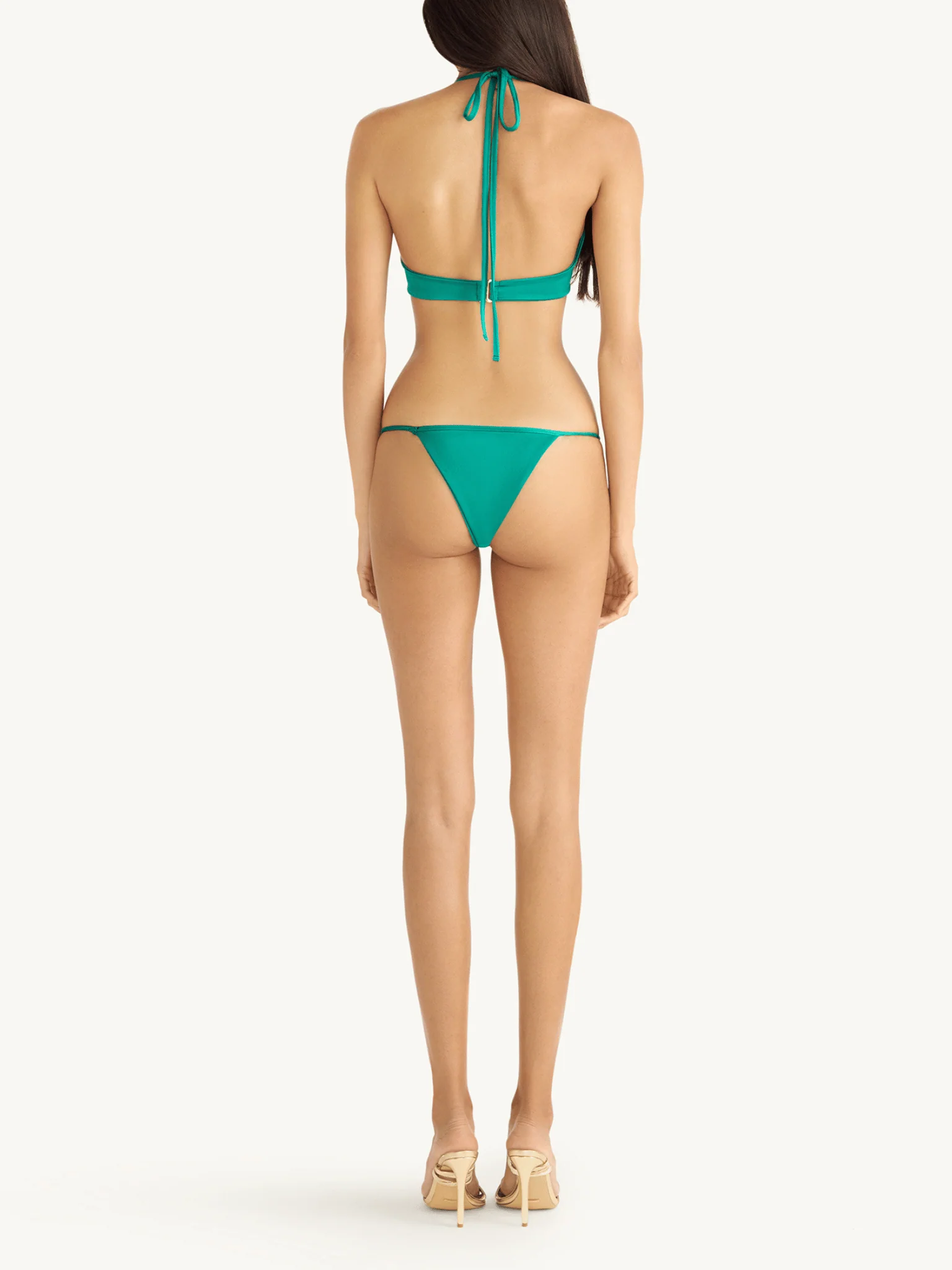Isabella Bikini Bottom - Palm Green - Image 4