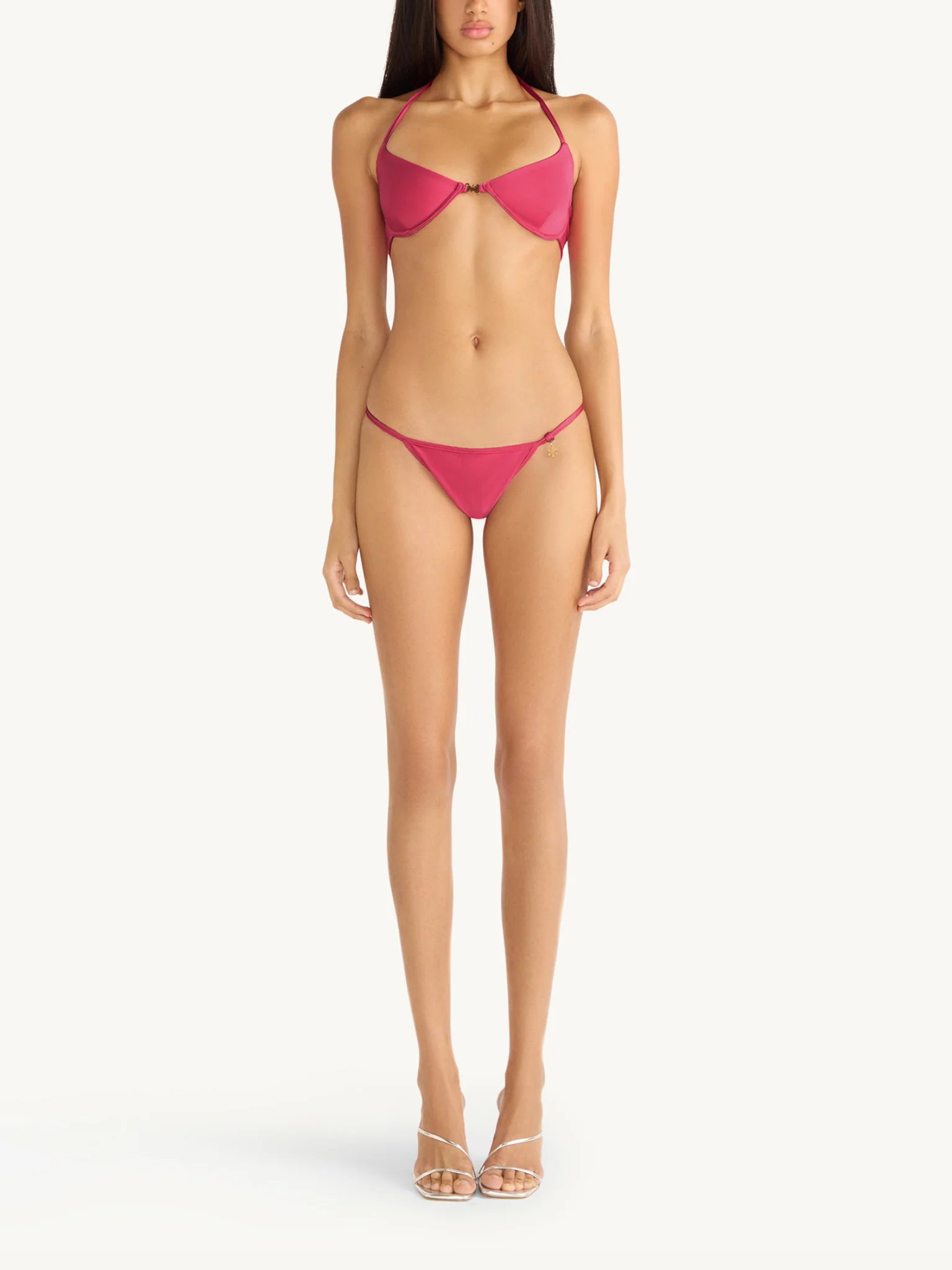 Isabella Bikini Bottom - Geranium - Image 2