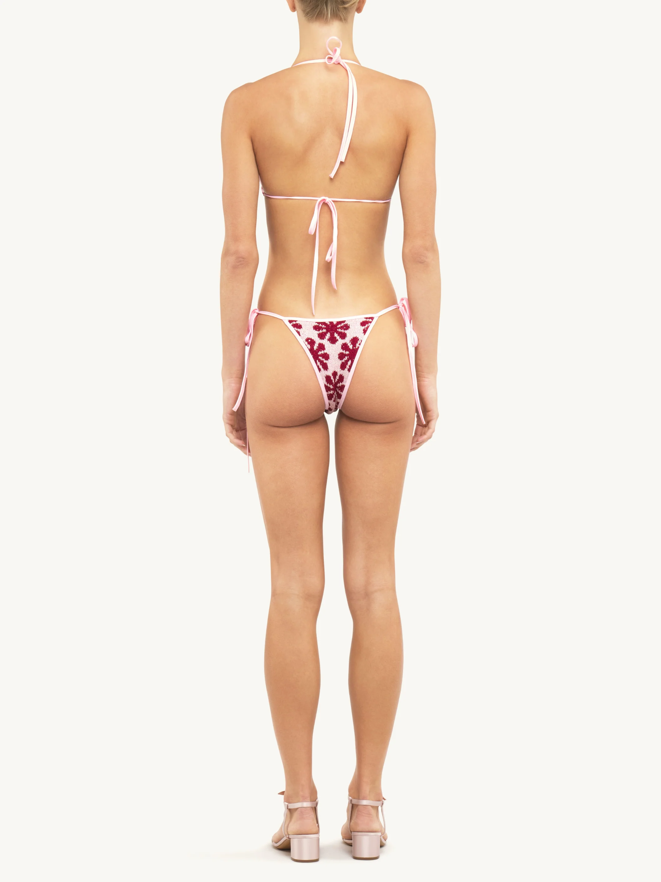 Lio Bikini Bottom - Pink Delilah Sequin - Image 4