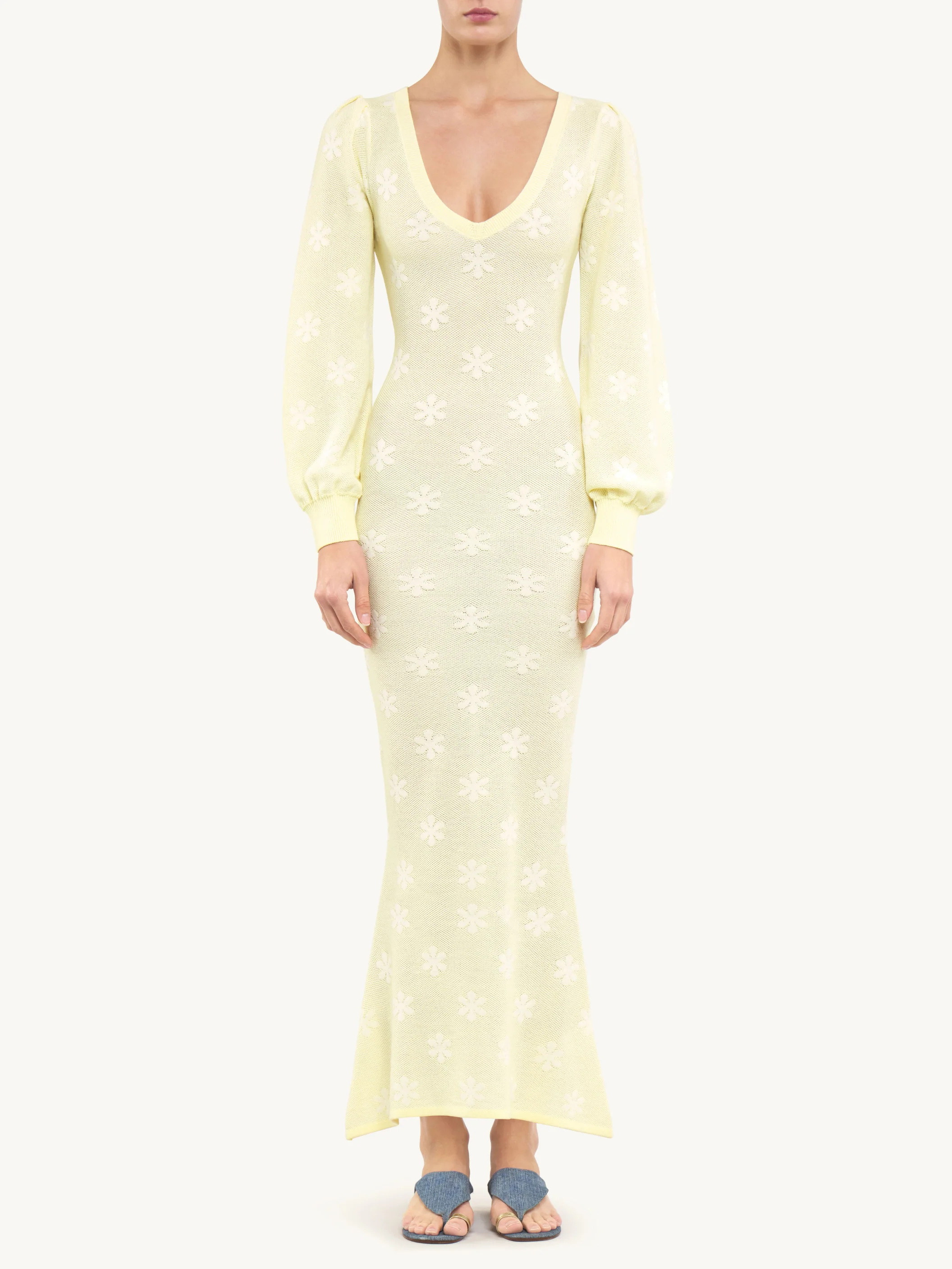 Lorena Dress - Butter Creme - Image 2