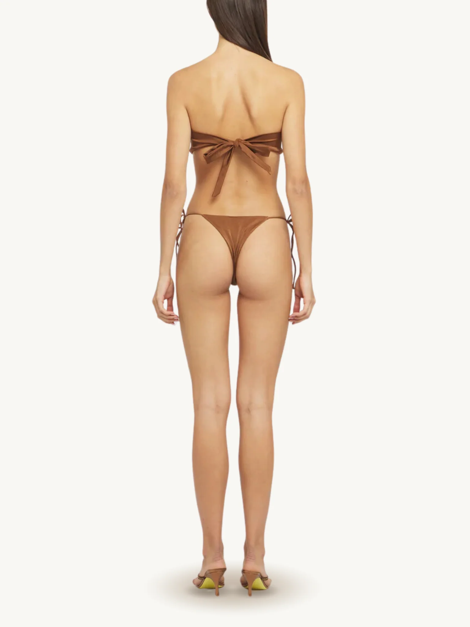 Mia Bikini Top - Cocoa - Image 4