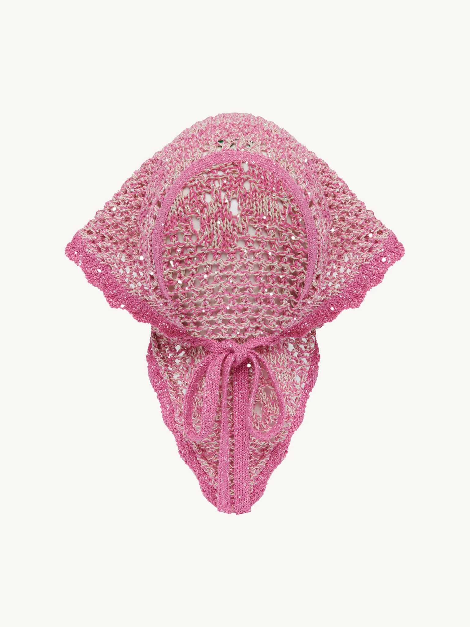 Paillette Bandana - Hydrangea Pink Sequin - Image 3