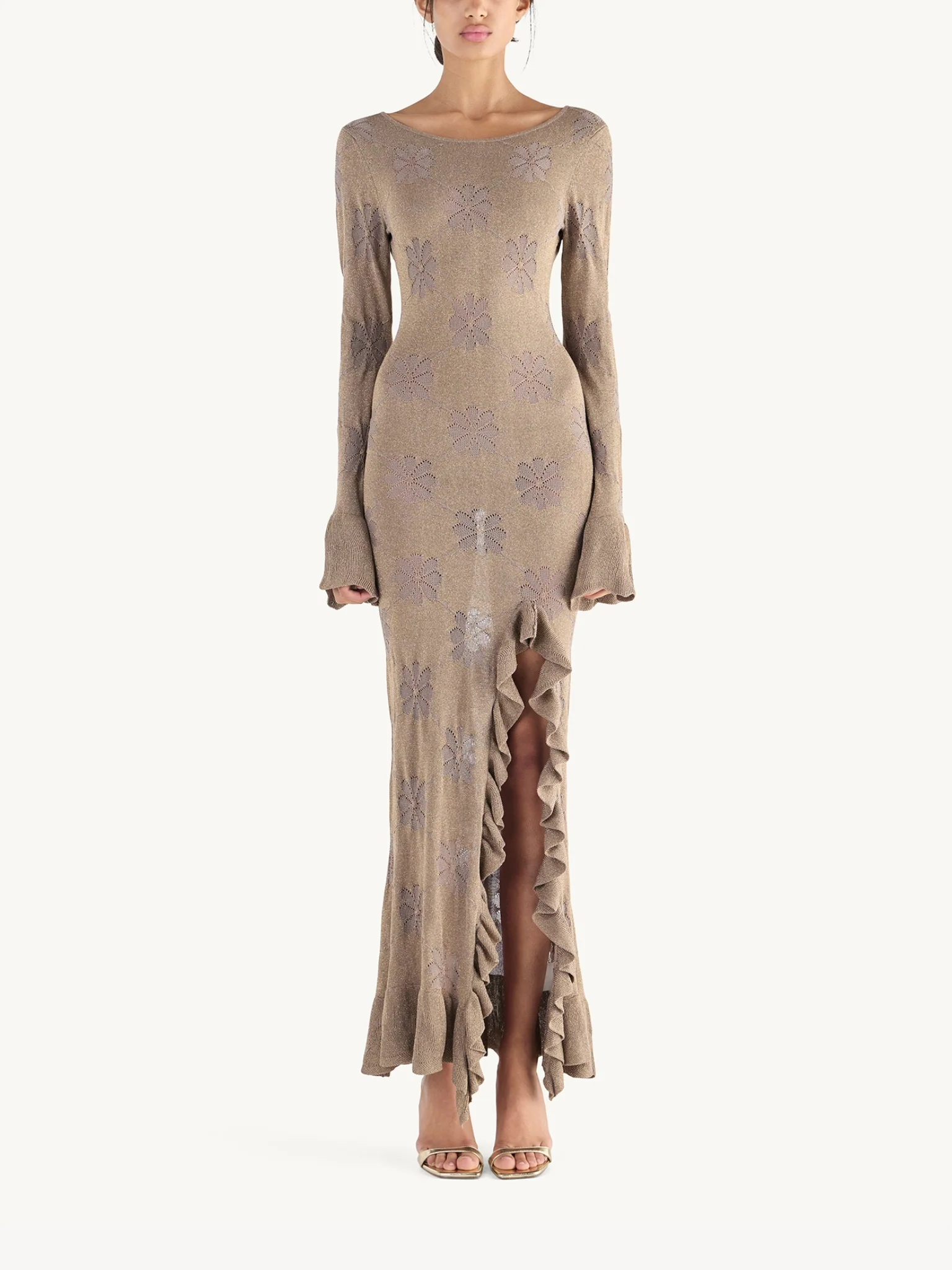 Rafaella Split Dress - Cedar - Image 2