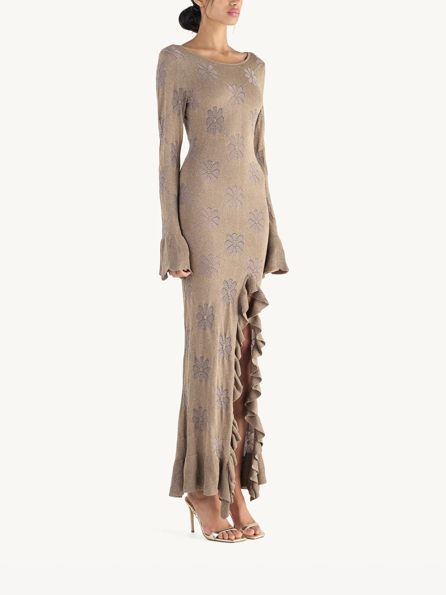 Rafaella Split Dress - Cedar - Image 3