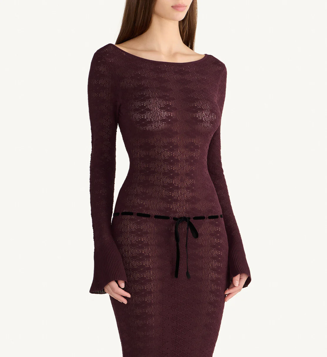 Vivienne Maxi Dress - Port - Image 4