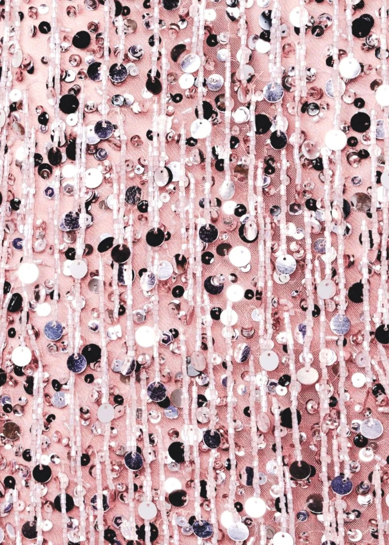 Yasmin Hand Beaded Bralette - Blush Pink - Image 5
